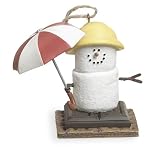 Seasons of Cannon Falls Original S'mores in Rain Gear Umbrella Christmas Ornament