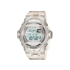 Casio Women's BG169R-7B Baby-G Clear Whale Digital Sport Watch