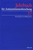 Jahrbuch f&uuml;r Antisemitismusforschung - Wolfgang Benz