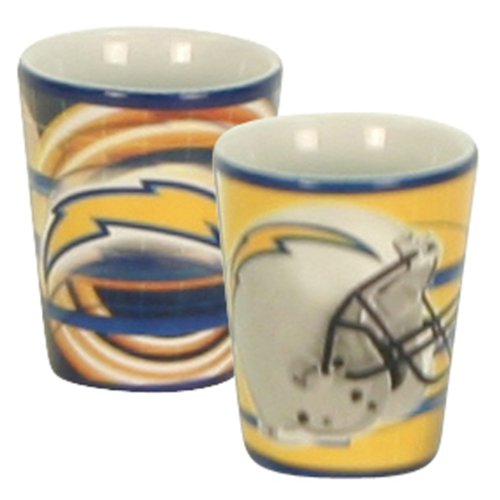 San Diego Chargers 2 oz 2 Sided Shot Glass