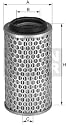 MANN FILTER Luftfilterelement C 22 224