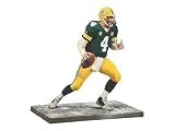 Review McFarlane Toys  / McFarlane Toys NFL Sports Picks Series 17 (2008 Wave 1) Action Figure Brett Favre 5 (Green Bay Packers) Has Captain 'C' On Jersey