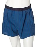 Nautica Men's Comfort Woven Scrimshaw Stripe Boxer