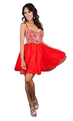 Sexy Short Backless Beaded Spaghetti Strap Chiffon Homecoming Dress/Prom Dress 