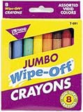 Wipe-Off Crayons Jumbo 8/Pk