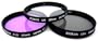 Zeikos ZE-FLK52 52mm Multi-Coated 3 Piece Filter Kit (UV-CPL-FLD)