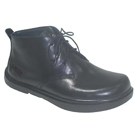 Cedar Mens Shoe by Earth Footwear: Color-Black Premium Calf Leather by Earth Footwear