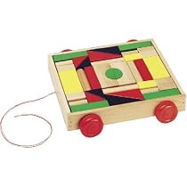 Melissa & Doug Unit Blocks on Wheels