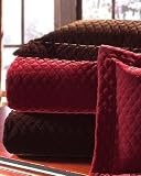Quilted Velvet Coverlet