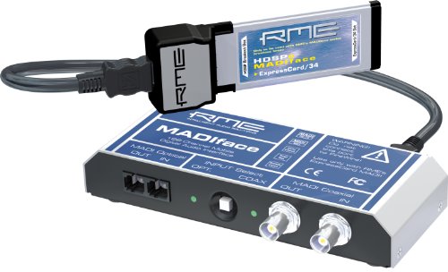 RME HDSPe MADIface laptop MADI audio interface