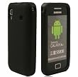 Accessory Master Housse en silicone pour Samsung Galaxy Ace Noir