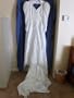 Wedding Dress by Mon Cheri size 40 w/Veil