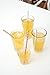 Kikkerland Plaid Paper Straws, Box of 144
