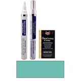 1 2 Oz. Light Blue Green Metallic Paint Pen Kit for 1993 Subaru Impreza (341) by PaintScratch Automotive Touch Up Paint