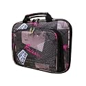 Acer Aspire One AOD150-1920 10.1-Inch Ruby Red Netbook Fitted CaseCrown Double Memory Foam Thin Netbook Case Bag With Front Pocket (News Style)
