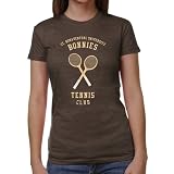NCAA St. Bonaventure Bonnies Ladies Club Junior's Tri-Blend T-Shirt - Brown