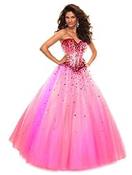 Sweetheart  Tulle Floor Length  Ball Gown Prom Dress/Party Dress 