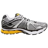 Saucony Men's Progrid Triumph 7 Running Shoe,Silver/Black/Yellow,9.5 M