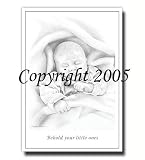 Remembering the One Cards- Baby Blessing- Sold in Units of Six- 