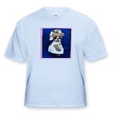 Flower Obsession - Light Blue Infant Lap-Shoulder Tee (18M)
