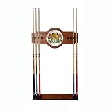 Texas Hold 'em 2 piece Wood and Mirror Wall Cue Rack - Game Room Products > Billiards > Poker Theme