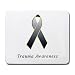 Trauma Awareness Ribbon Mouse Pad