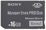 41s1kXaLuAL. SL160  Sony 16GB Memory Stick PRO Duo Memory Card   Retail Pack
