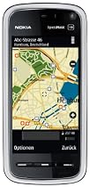 Nokia 5800 XpressMusic Navigation Edition (KFZ, Gerätehalter, 8GB Speicherkarte, GPS, 3.2 MP, WLAN, Ovi Karten) gun black