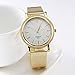 BESSKY Golden Classic Quartz Stainless Steel Wrist Watch - Lady Style