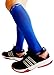 Blue Compression Socks for Women and Men by A-Swift - Best Running Sports Medical Graduated Nursing Socks - Suits Nurses Maternity Pregnancy Shin Splints - Below Knee High - Blue, Small