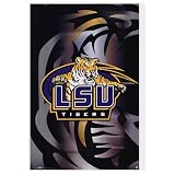 (24x36) Louisiana State University (Logo) NCAA Sports Poster Print