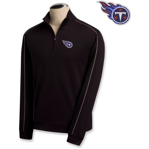 Cutter & Buck Tennessee Titans Drytec Half Zip Jacket Medium