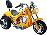 Mini Motos Red Hawk Motorcycle 6v Yellow