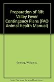 Preparation of Rift Valley fever contingency plans