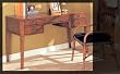 Campaign Style Desk By Coaster Furniture
