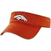 NFL '47 Brand Denver Broncos Clean Up Adjustable Visor - Orange