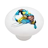 X-Men Wolverine Decorative High Gloss Ceramic Drawer Knob