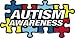 Autism Awareness Puzzle Piece Magnet, Dimensions 4" x 8"