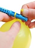 Tie-Not Water Balloons with Nozzle and Knotter with 100 Balloons