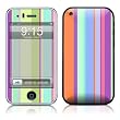 Spring Stripes Design Protector Skin Decal Sticker for Apple 3G iPhone / iPhone 3GS 3G S