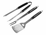 41s1x3oPw3L. SL160  Napoleon 55033 3 Piece 17 Inch Stainless Steel Barbecue Tool Set