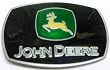 John Deere Black Belt Buckle - New