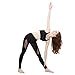 JOYMODE Women's Mesh Panels Stretchy Workout Sports Gym Runnning Capri Yoga Leggings