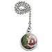 GRAPHICS & MORE Christmas Holiday Santa Bag of Toys Tree Ceiling Fan and Light Pull Chain