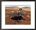 Artists Rendition of Mars Rover Collections Framed Art Poster Print by Stocktrek Images, 22x18