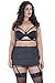Oh la la Cheri Women's Plus Queen Size Bandage Garter Skirt with Gstring