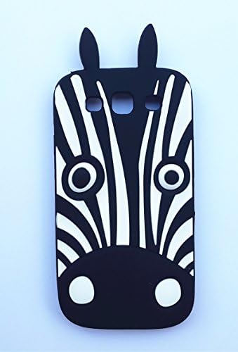 Cute Funny Cartoon Zebra Soft Silicone Rubber Gel Cover Case For Samsung Galaxy J1