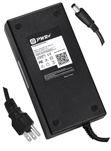 Pwr+ 150W 14 Ft AC Adapter Charger for Dell Precision M90 M2400 M4300 M4400 M4500 M6300 M6400; Vostro 360 1000 1400 1500 2510 3700 3750; DA130PE1-00, HH44H, 2TXJ7 Power Supply Cord
