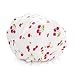 Spa Sister Bouffant Shower Cap, Cherries Design.