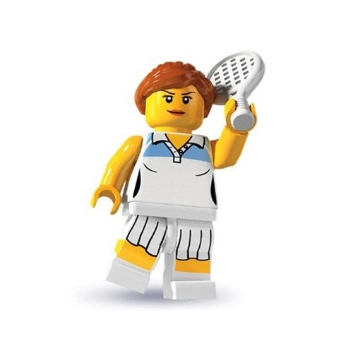 Lego: Minifigures Series 3 Female Tennis Player Mini-Figure